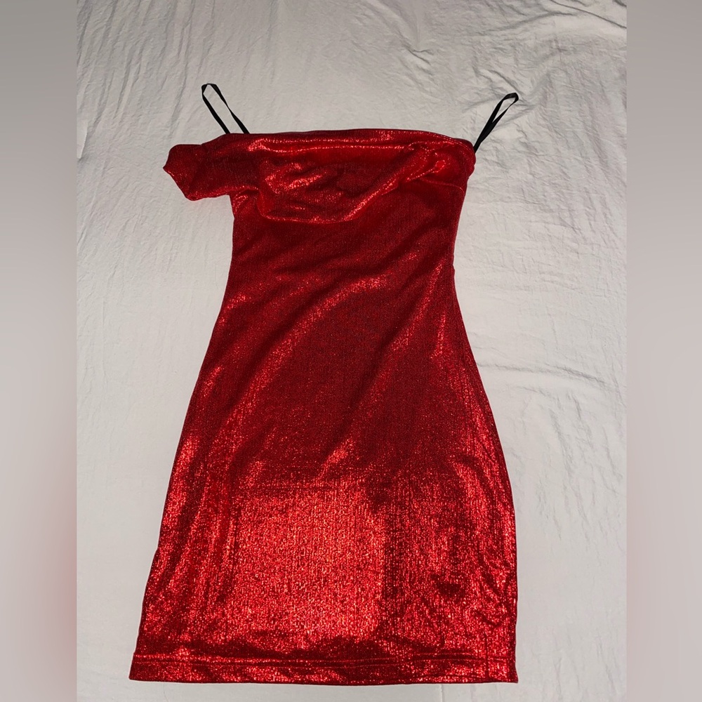 superdown Tamia Asymmetrical Mini Dress